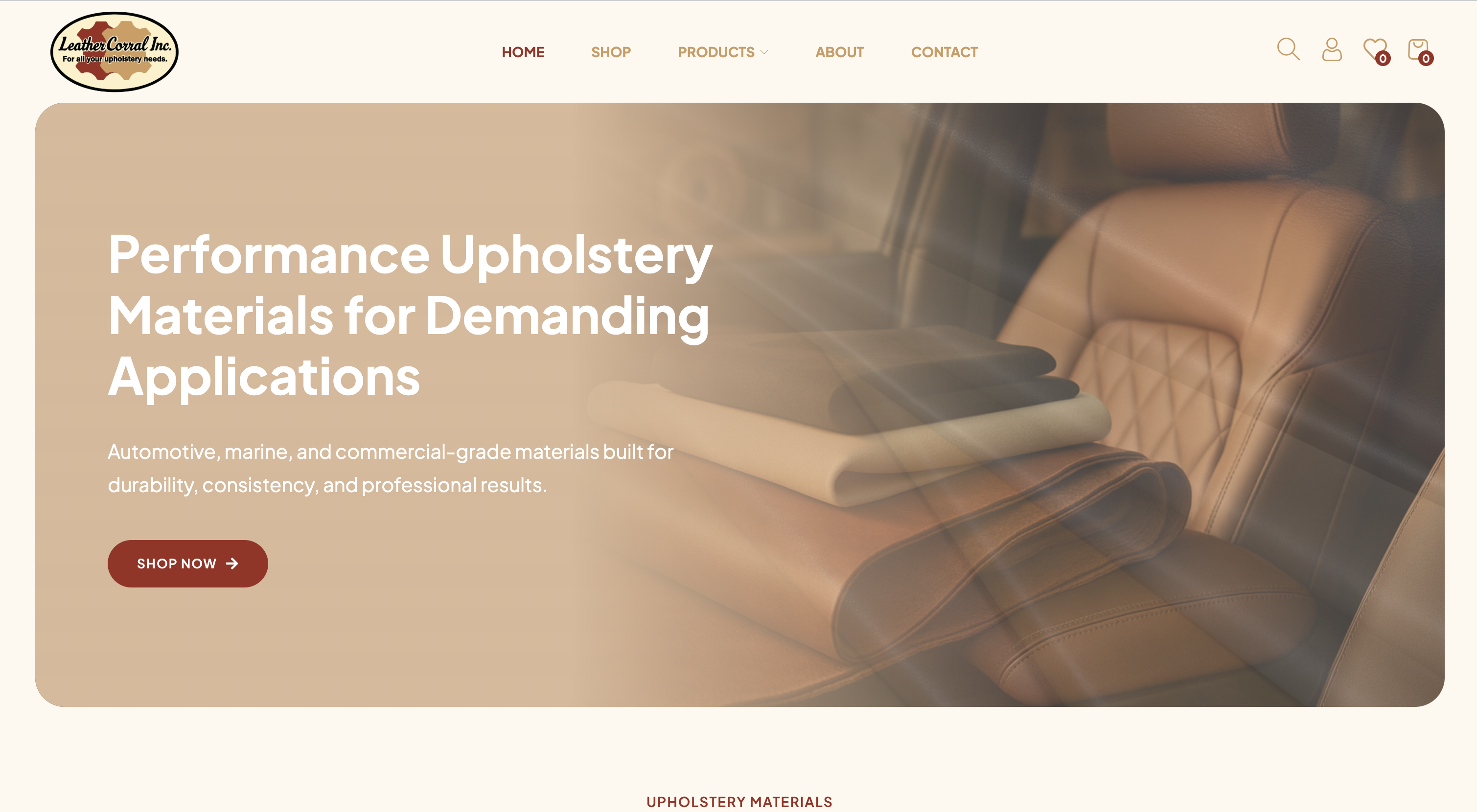 Leather Corral Inc. - E-Commerce Platform